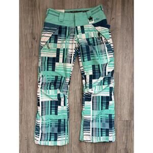 Oakley Ski Board Snowboard/Ski Pant Geometric Design Warm Sz SP